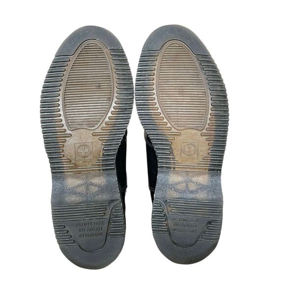 Dr. Martens Flora Smooth patent leather Chelsea boots women’s 9/41black grunge - Picture 9 of 11